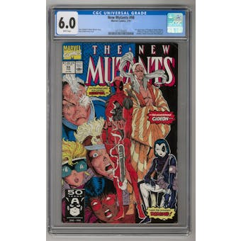 New Mutants #98 CGC 6.0 (W) *1417732002*