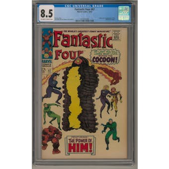 Fantastic Four #67 CGC 8.5 (OW-W) *1418161004*