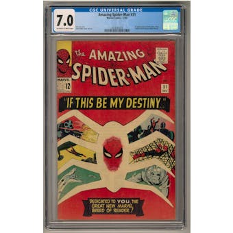 Amazing Spider-Man #31 CGC 7.0 (OW-W) *1418161018*