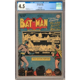 Batman #48 CGC 4.5 (C-OW) Canadian Edition *1418164002*