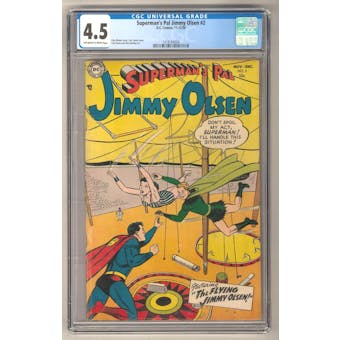 Superman's Pal Jimmy Olsen #2 CGC 4.5 (OW-W) *1418164004*