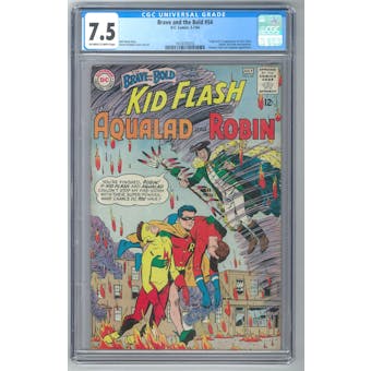 Brave and the Bold #54 CGC 7.5 (OW-W) *1418165016*