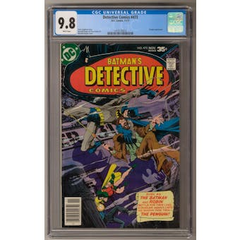 Detective Comics #473 CGC 9.8 (W) *1418170014*