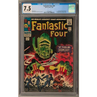 Fantastic Four #49 CGC 7.5 (OW-W) *1418189002*