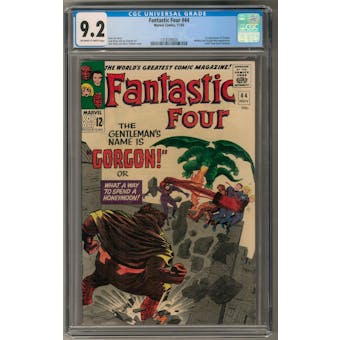 Fantastic Four #44 CGC 9.2 (OW-W) *1418189004*