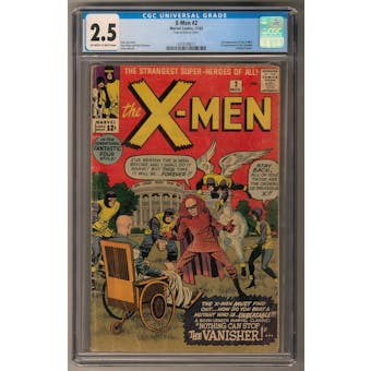 X-Men #2 CGC 2.5 (OW-W) *1418189011*