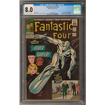 Fantastic Four #50 CGC 8.0 (OW-W) *1418189021*