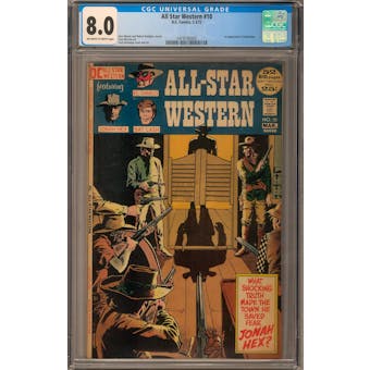 All Star Western #10 CGC 8.0 (OW-W) *1418192003*
