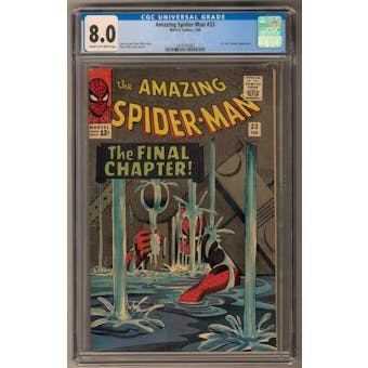 Amazing Spider-Man #33 CGC 8.0 (C-OW) *1418195003*