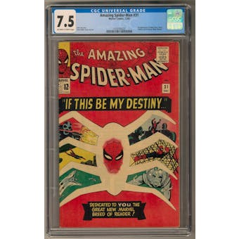 Amazing Spider-Man #31 CGC 7.5 (OW-W) *1418195020*