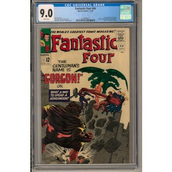 Fantastic Four #44 CGC 9.0 (W) *1418399012*