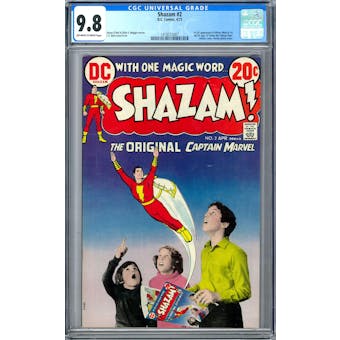Shazam #2 CGC 9.8 (OW-W) *1418513007*