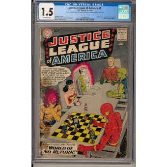 Justice League of America #1 CGC 1.5 (OW) *1419082006*
