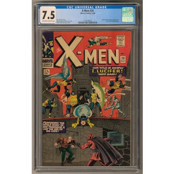 X-Men #20 CGC 7.5 (OW-W) *1419194012*