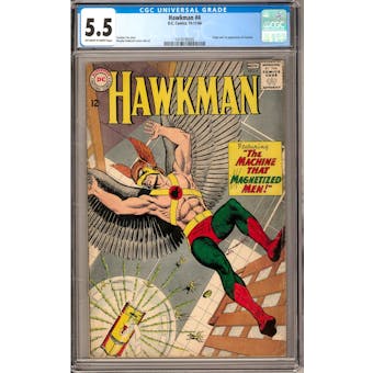 Hawkman #4 CGC 5.5 (OW-W) *1419195005*