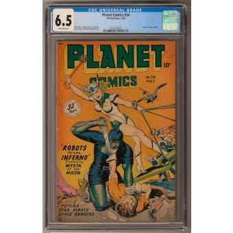 Planet Comics #54 CGC 6.5 (OW) *1419195010*
