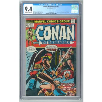Conan the Barbarian #23 CGC 9.4 (OW-W) *1419198010*
