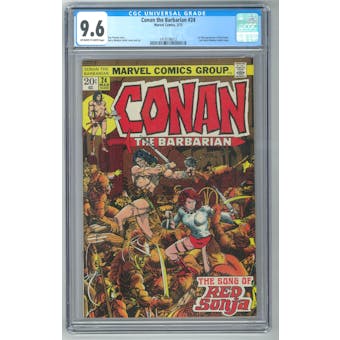 Conan the Barbarian #24 CGC 9.6 (OW-W) *1419198012*