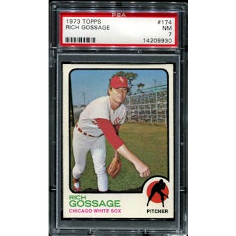 1973 Topps Baseball #174 Rich Gossage Rookie PSA 7 (NM) *9930