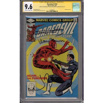 Daredevil #183 CGC 9.6 Jon Bernthal Klaus Janson Frank Miller Signature Series (OW-W) *1430486011*