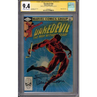Daredevil #185 Frank Miller Klaus Janson Signature Series CGC 9.4 (OW-W) *1430486015*