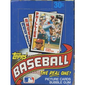 1984 Topps Baseball Wax Box
