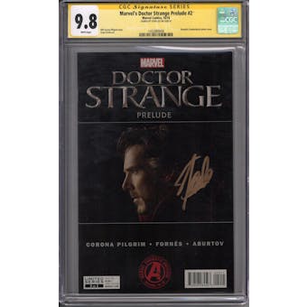 Marvel's Doctor Strange Prelude #2 Stan Lee Signature Series CGC 9.8 (W) *1432889008*