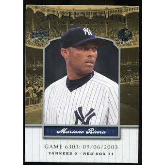 2008 Upper Deck Yankee Stadium Legacy Collection #6303 Mariano Rivera