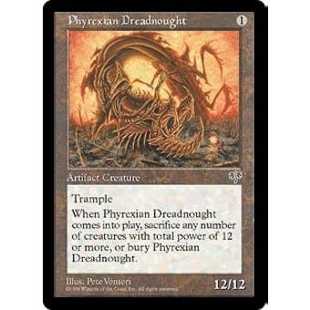 Magic the Gathering Mirage Single Phyrexian Dreadnought - MODERATE PLAY (MP)