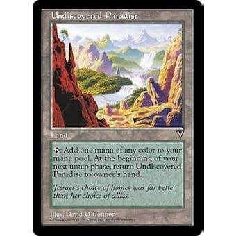 Magic the Gathering Visions Single Undiscovered Paradise - SLIGHT PLAY (SP)