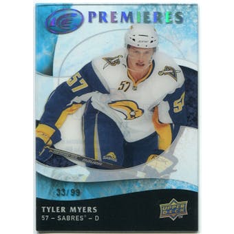 2009/10 Upper Deck Ice #169 Tyler Myers RC 33/99