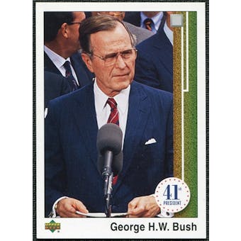 2009 Upper Deck 1989 Design #804 George H.W. Bush