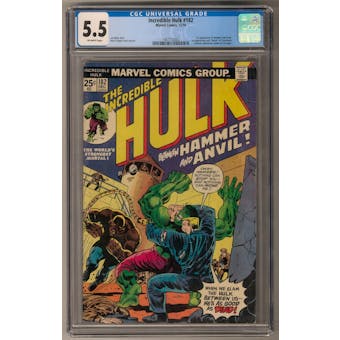 Incredible Hulk #182 CGC 5.5 (OW) *1447172002*