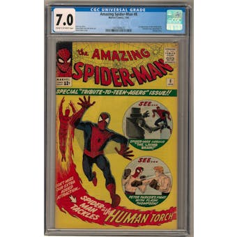 Amazing Spider-Man #8 CGC 7.0 (C-OW) *1447684020*