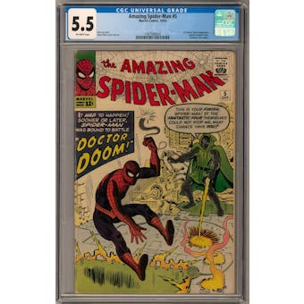 Amazing Spider-Man #5 CGC 5.5 (OW) *1447684024*