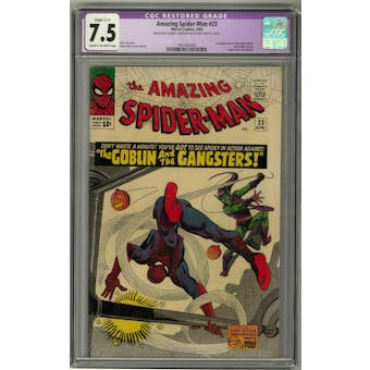 Amazing Spider-Man #23 CGC 7.5 Slight (C-1) Restoration (C-OW) *1447685005*