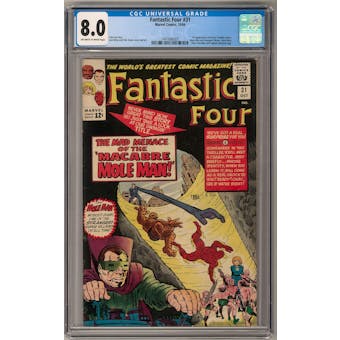 Fantastic Four #31 CGC 8.0 (OW-W) *1447686005*