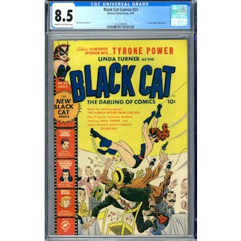 Black Cat Comics #23 CGC 8.5 (C-OW) *1447688009*