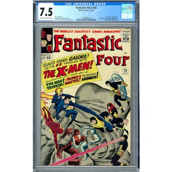 Fantastic Four #28 CGC 7.5 (OW-W) *1447688014*