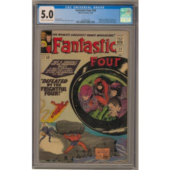 Fantastic Four #38 CGC 5.0 (C-OW) *1447964004*