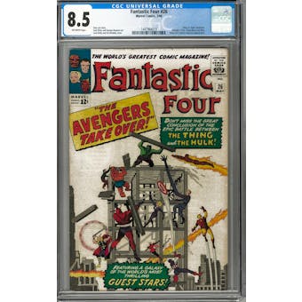 Fantastic Four #26 CGC 8.5 (OW) *1447964019*