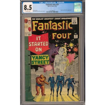 Fantastic Four #29 CGC 8.5 (OW) *1447964022*