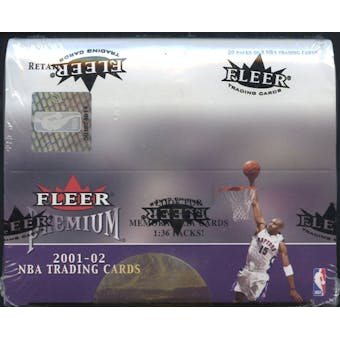 2001/02 Fleer Premium Basketball Retail Box