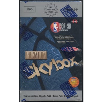 1997/98 Skybox Premium Series 2 Basketball Blaster Box