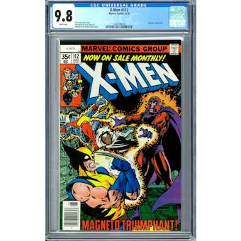 X-Men #112 CGC 9.8 (W) *1449199006*