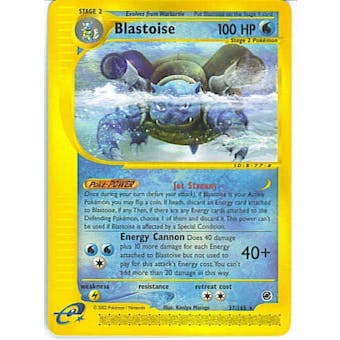 Pokemon Expedition Single Blastoise 37/165 - Reverse Foil