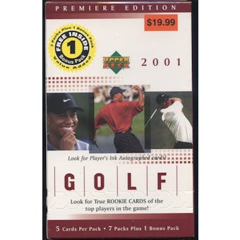 2001 Upper Deck Golf Blaster Box