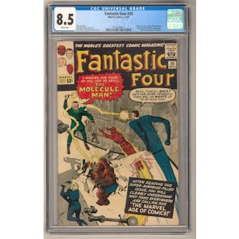 Fantastic Four #20 CGC 8.5 (W) *1451640012*