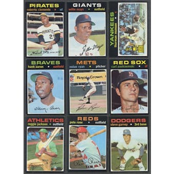 1971 Topps Baseball Complete Set (EX+)