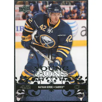 2008/09 Upper Deck #455 Nathan Gerbe YG RC